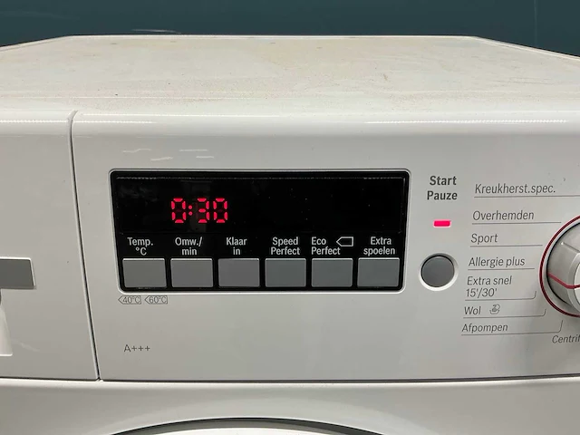 Bosch serie 2 vario perfect wasmachine - afbeelding 5 van  6