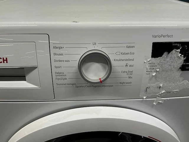 Bosch serie 4 wlm 68 wasmachine - afbeelding 3 van  7