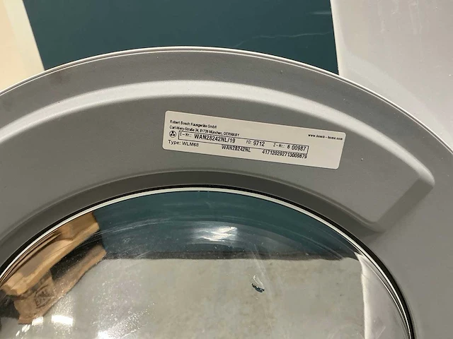 Bosch serie 4 wlm 68 wasmachine - afbeelding 7 van  7