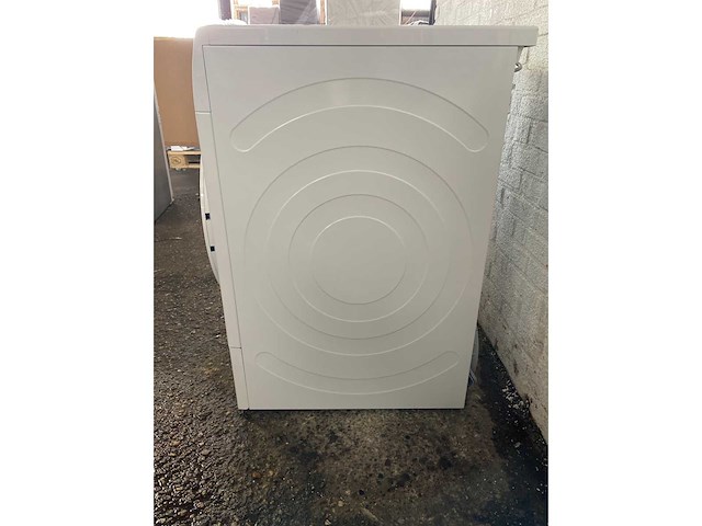 Bosch serie 4 wth83vv4, vrijstaand, voorlader, warmtepomp, wit, draaiknop, touch, rechts- duits display - afbeelding 5 van  12