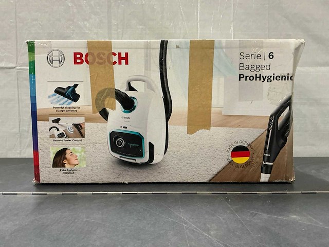 Bosch serie 6 bagged prohygienic stofzuiger - afbeelding 1 van  7