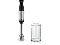 Bosch serie 6 msm6m610 staafmixer 1000 w zwart roestvrijstaal - afbeelding 1 van  4