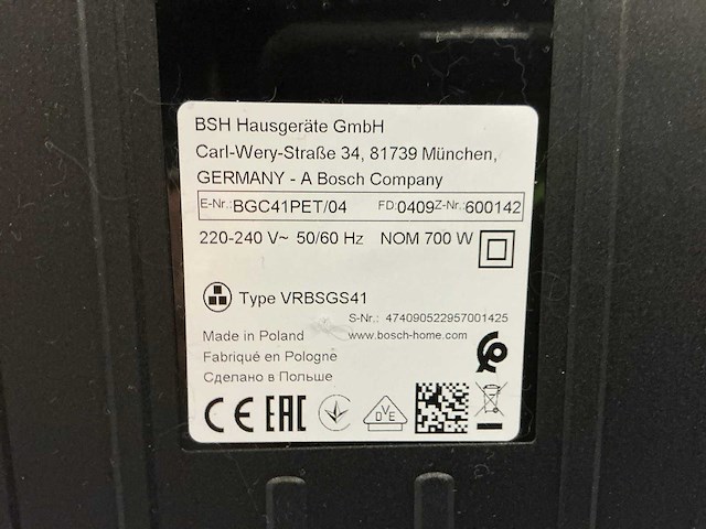 Bosch serie 6 robotstofzuiger - afbeelding 8 van  8