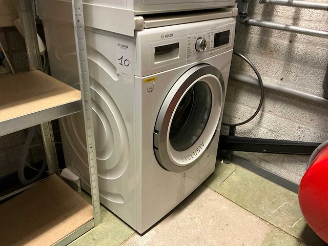 Bosch serie 8 exclusiv wasmachine - afbeelding 1 van  10