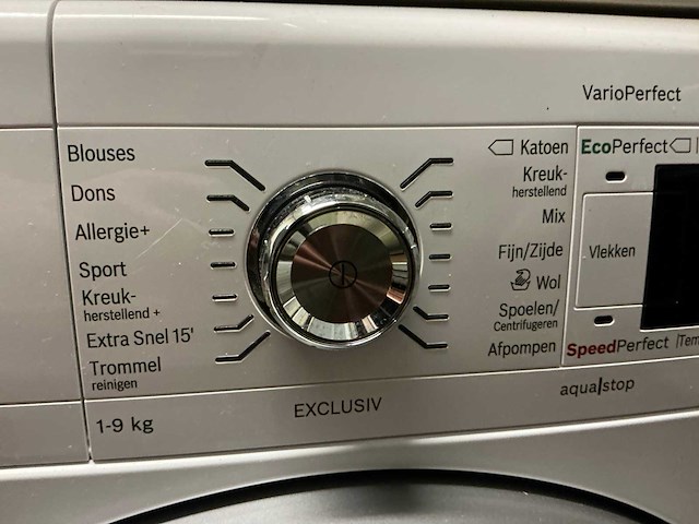 Bosch serie 8 exclusiv wasmachine - afbeelding 6 van  10