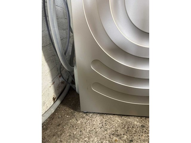 Bosch serie 8 wgb2560x0 wasmachine voorlader 10 kg 1600 rpm zilver, roestvrijstaal duits display - afbeelding 8 van  9
