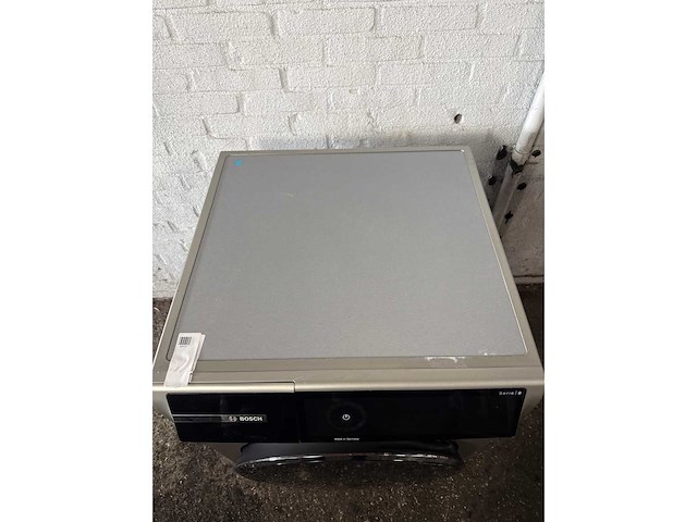 Bosch serie 8 wgb2560x0 wasmachine voorlader 10 kg 1600 rpm zilver, roestvrijstaal duits display - afbeelding 9 van  9