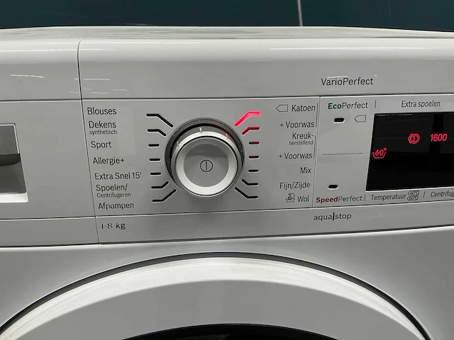 Bosch serie 8 wnm64 wasmachine - afbeelding 3 van  7