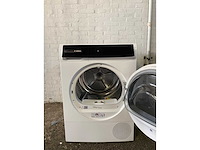 Bosch serie 8 wqb246d41 vrijstaand voorbelading warmtepomp wit knoppen 112 l duits display - afbeelding 5 van  6