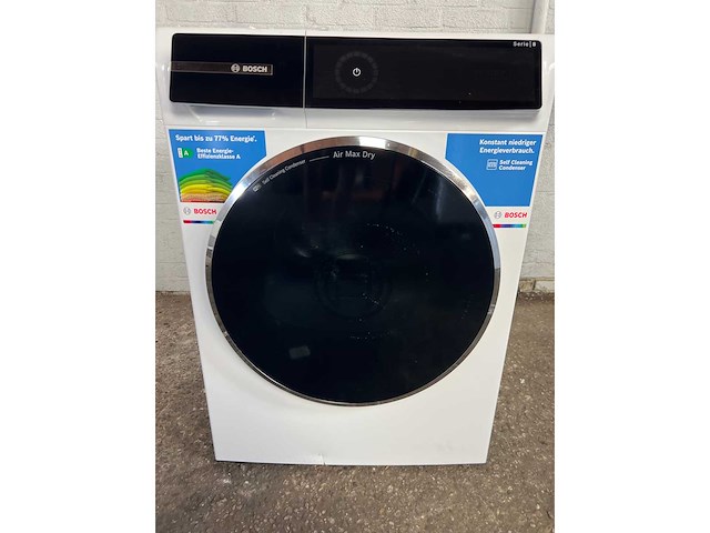 Bosch serie 8 wrb247c40 - warmtepompdroger - 9kg - afbeelding 1 van  4