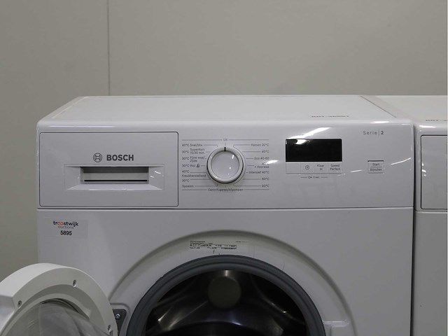 Bosch serie|2 wasmachine & bosch serie|4 wasdroger - afbeelding 3 van  8