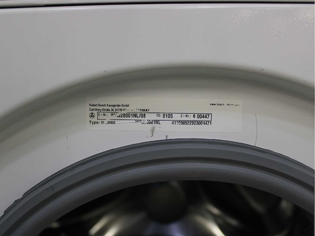 Bosch serie|2 wasmachine & bosch serie|4 wasdroger - afbeelding 5 van  8