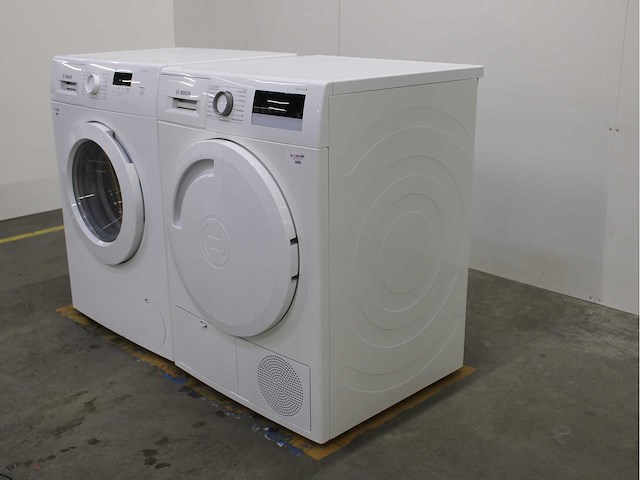 Bosch serie|2 wasmachine & bosch serie|4 wasdroger - afbeelding 7 van  8