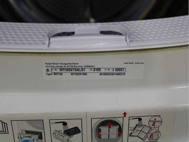 Bosch serie|2 wasmachine & bosch serie|4 wasdroger - afbeelding 8 van  8
