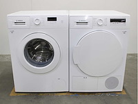Bosch serie|2 wasmachine & bosch serie|4 wasdroger - afbeelding 1 van  8