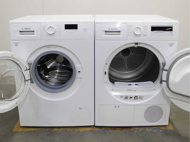 Bosch serie|2 wasmachine & bosch serie|4 wasdroger - afbeelding 2 van  8