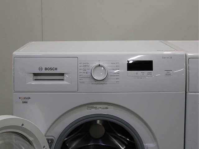 Bosch serie|2 wasmachine & bosch serie|4 wasdroger - afbeelding 3 van  8