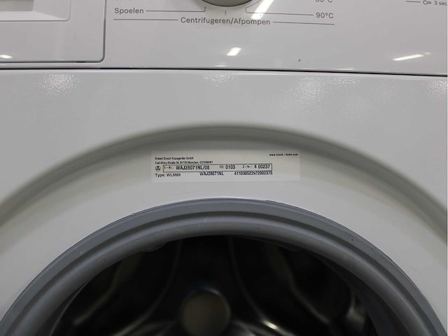 Bosch serie|2 wasmachine & bosch serie|4 wasdroger - afbeelding 5 van  8