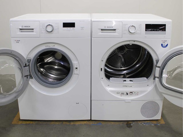 Bosch serie|2 wasmachine & bosch serie|4 wasdroger - afbeelding 2 van  8