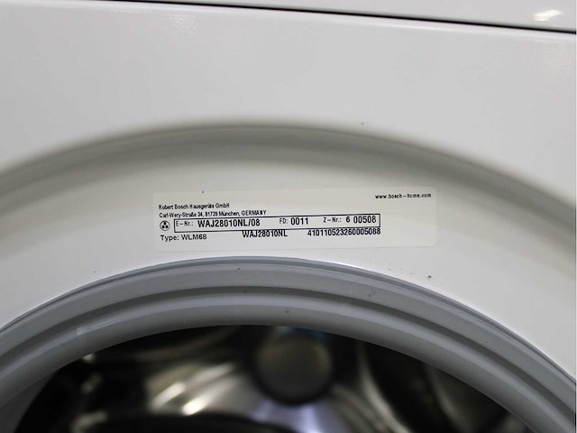 Bosch serie|2 wasmachine & bosch serie|4 wasdroger - afbeelding 5 van  8