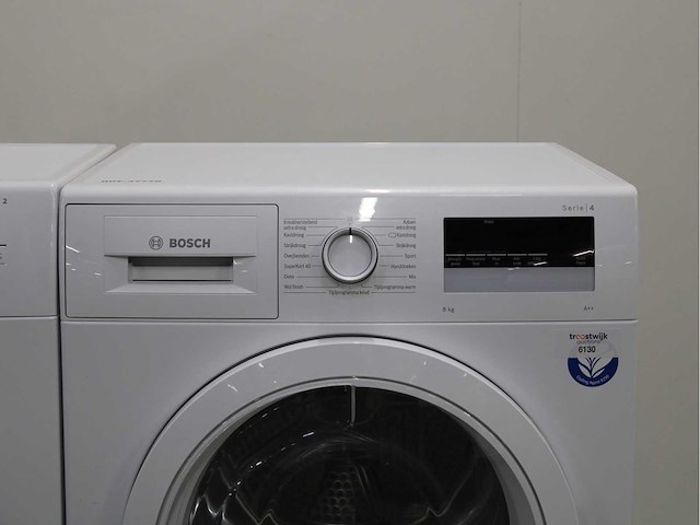 Bosch serie|2 wasmachine & bosch serie|4 wasdroger - afbeelding 6 van  8