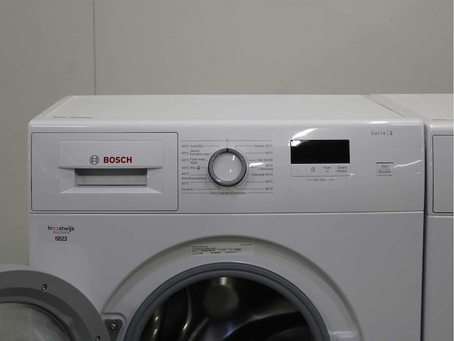 Bosch serie|2 wasmachine & bosch serie|6 selfcleaning condenser wasdroger - afbeelding 3 van  8
