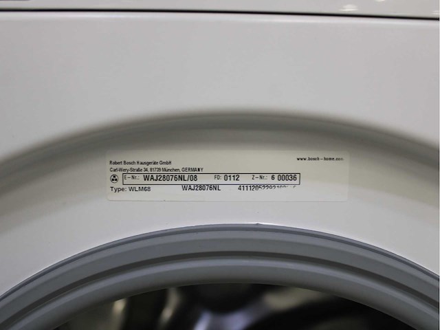 Bosch serie|2 wasmachine & bosch serie|6 selfcleaning condenser wasdroger - afbeelding 5 van  8