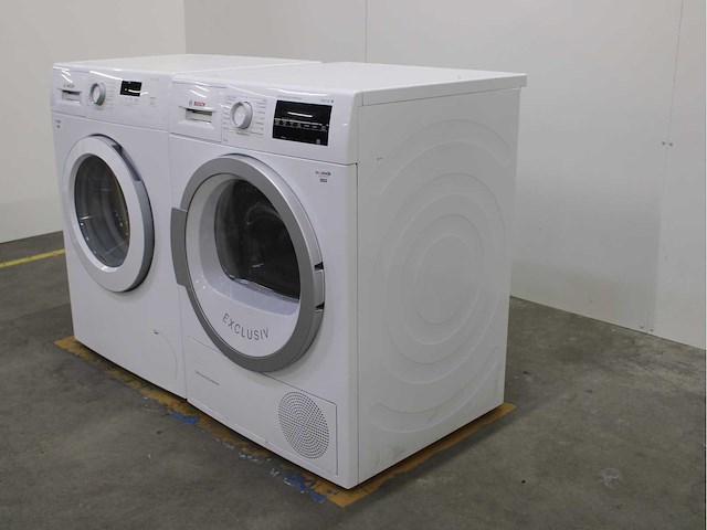 Bosch serie|2 wasmachine & bosch serie|6 selfcleaning condenser wasdroger - afbeelding 7 van  8