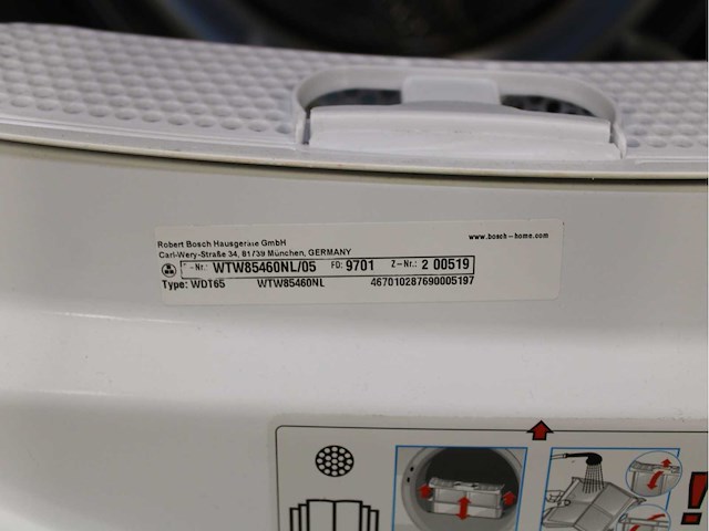 Bosch serie|2 wasmachine & bosch serie|6 selfcleaning condenser wasdroger - afbeelding 8 van  8