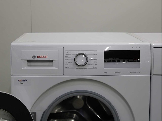 Bosch serie|4 aquastop ecosilence drive wasmachine & bosch serie|4 wasdroger - afbeelding 3 van  8