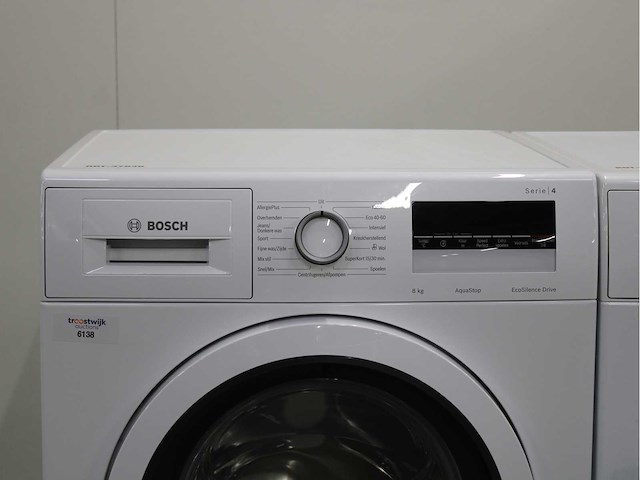 Bosch serie|4 aquastop ecosilence drive wasmachine & bosch serie|6 wasdroger - afbeelding 2 van  8