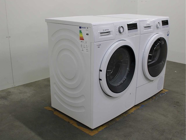 Bosch serie|4 ecosilence drive wasmachine & bosch serie|4 wasdroger - afbeelding 4 van  8