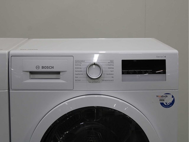 Bosch serie|4 ecosilence drive wasmachine & bosch serie|4 wasdroger - afbeelding 6 van  8