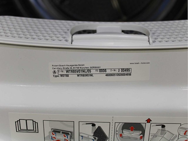 Bosch serie|4 ecosilence drive wasmachine & bosch serie|4 wasdroger - afbeelding 8 van  8