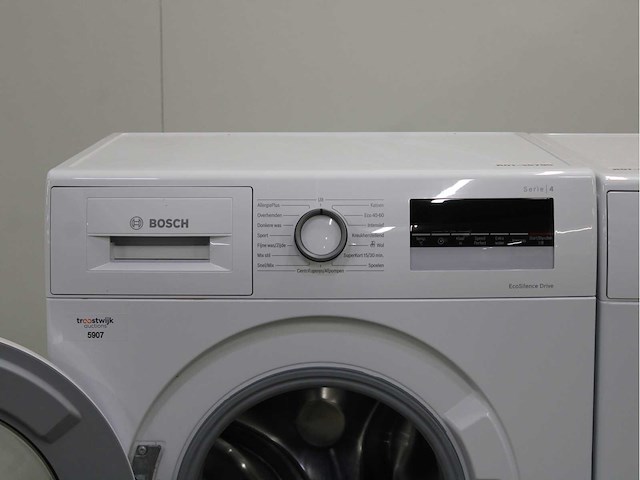 Bosch serie|4 ecosilence drive wasmachine & bosch serie|4 wasdroger - afbeelding 3 van  7