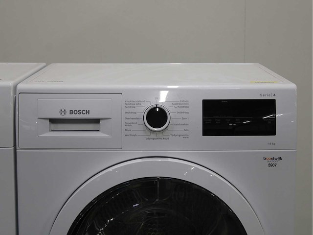 Bosch serie|4 ecosilence drive wasmachine & bosch serie|4 wasdroger - afbeelding 5 van  7