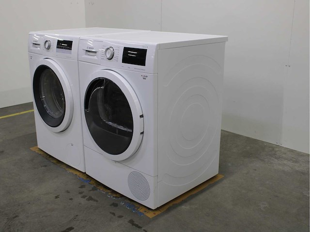 Bosch serie|4 ecosilence drive wasmachine & bosch serie|6 selfcleaning condenser wasdroger - afbeelding 7 van  8