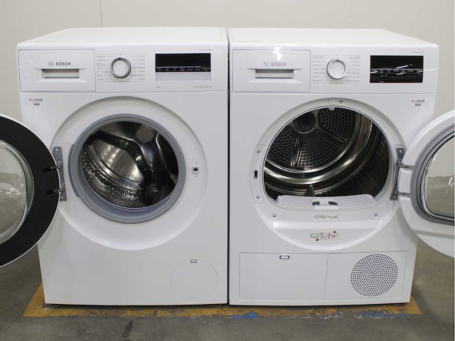 Bosch serie|4 ecosilence drive wasmachine & bosch serie|6 wasdroger - afbeelding 2 van  8