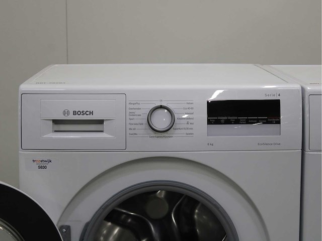 Bosch serie|4 ecosilence drive wasmachine & bosch serie|6 wasdroger - afbeelding 3 van  8