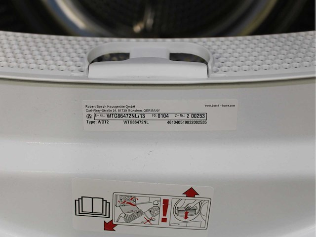 Bosch serie|4 ecosilence drive wasmachine & bosch serie|6 wasdroger - afbeelding 8 van  8