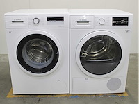 Bosch serie|4 ecosilence drive wasmachine & bosch serie|6 wasdroger - afbeelding 1 van  8