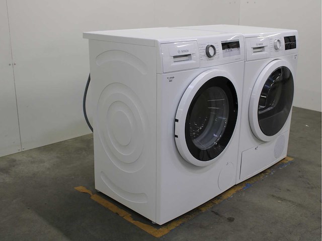 Bosch serie|4 ecosilence drive wasmachine & bosch serie|6 wasdroger - afbeelding 4 van  8