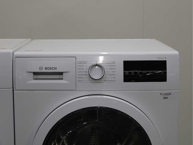 Bosch serie|4 ecosilence drive wasmachine & bosch serie|6 wasdroger - afbeelding 6 van  8
