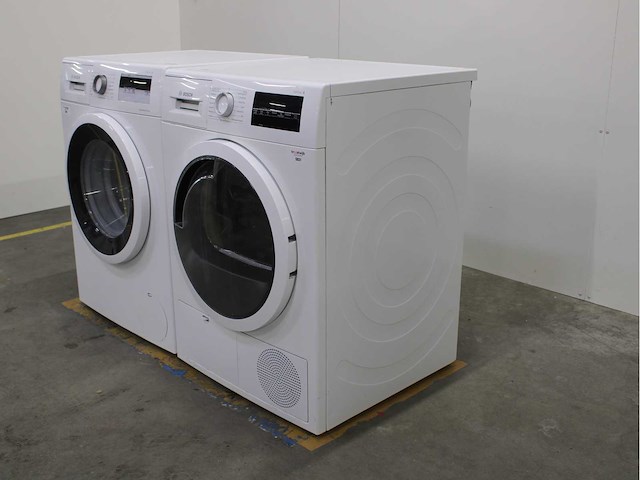 Bosch serie|4 ecosilence drive wasmachine & bosch serie|6 wasdroger - afbeelding 7 van  8