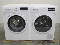 Bosch serie|4 ecosilence drive wasmachine & bosch serie|6 wasdroger