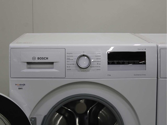 Bosch serie|4 ecosilence drive wasmachine & bosch serie|6 wasdroger - afbeelding 3 van  8