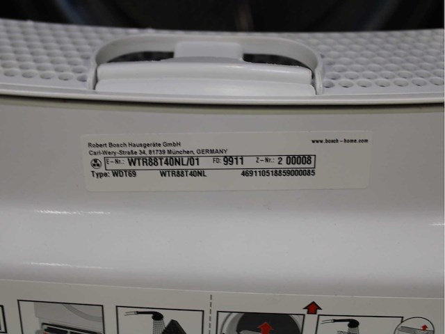Bosch serie|4 ecosilence drive wasmachine & bosch serie|6 wasdroger - afbeelding 8 van  8
