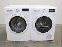 Bosch serie|4 ecosilence drive wasmachine & bosch serie|6 wasdroger