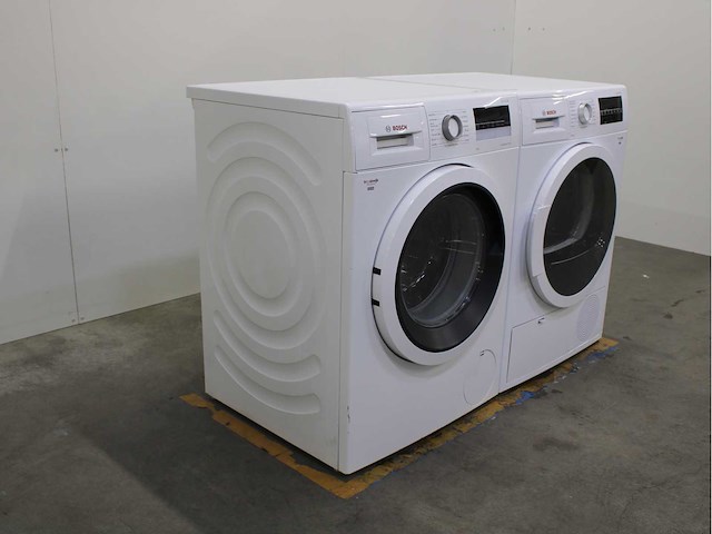 Bosch serie|4 ecosilence drive wasmachine & bosch serie|6 wasdroger - afbeelding 4 van  8