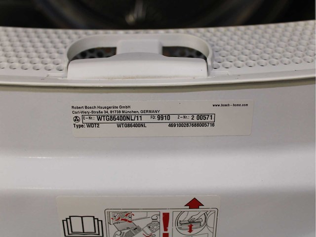 Bosch serie|4 ecosilence drive wasmachine & bosch serie|6 wasdroger - afbeelding 8 van  8